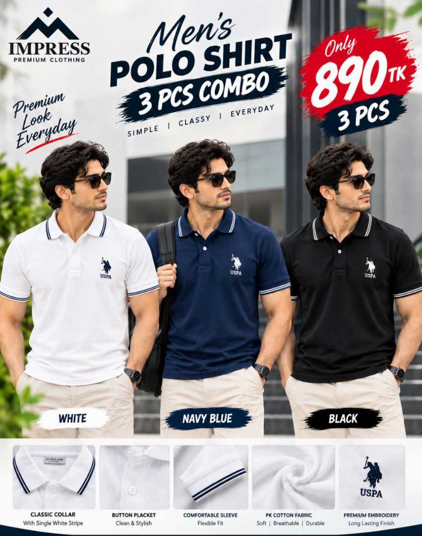 𝐌𝐄𝐍,𝐒,𝐏𝐊,𝐏𝐎𝐋𝐎,𝐒𝐇𝐈𝐑𝐓,.,Black,,Navy,,White